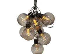 Star Trading Lichterkette Archy, 10 LEDs, 3.6 m, Schwarz