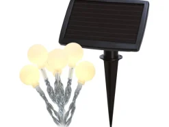 Star Trading Lichterkette Globini 475 cm, Weiss