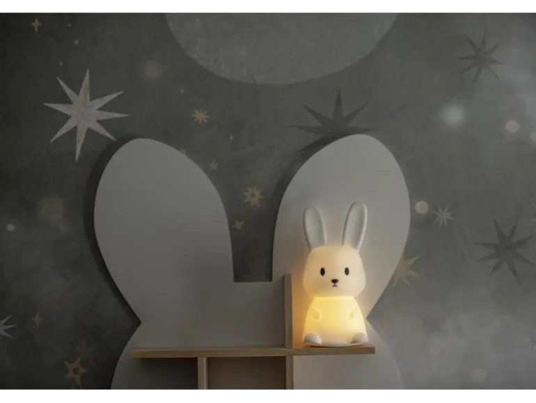Star Trading Nachtlicht Hase, RGBW, Weiss