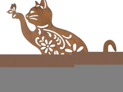 Star Trading Solar Decoration Oxicat Indoor, Outdoor, Warmweiss, Rost