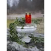 Star Trading Solar Kerze Hearty Warmweiss, 1 LED