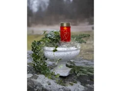 Star Trading Solar Kerze Hearty Warmweiss, 1 LED
