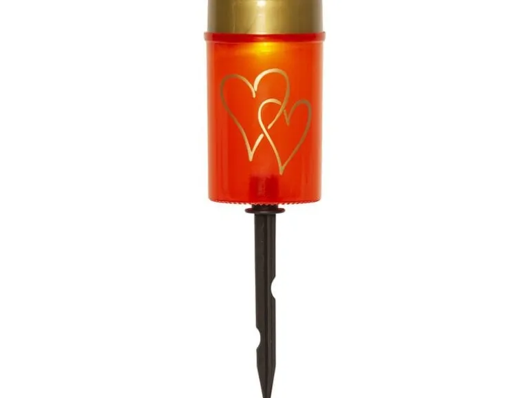 Star Trading Solar Kerze Hearty Warmweiss, 1 LED