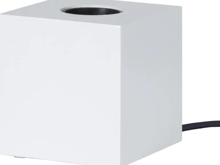 Star Trading Tischleuchte KUB E27 Weiss