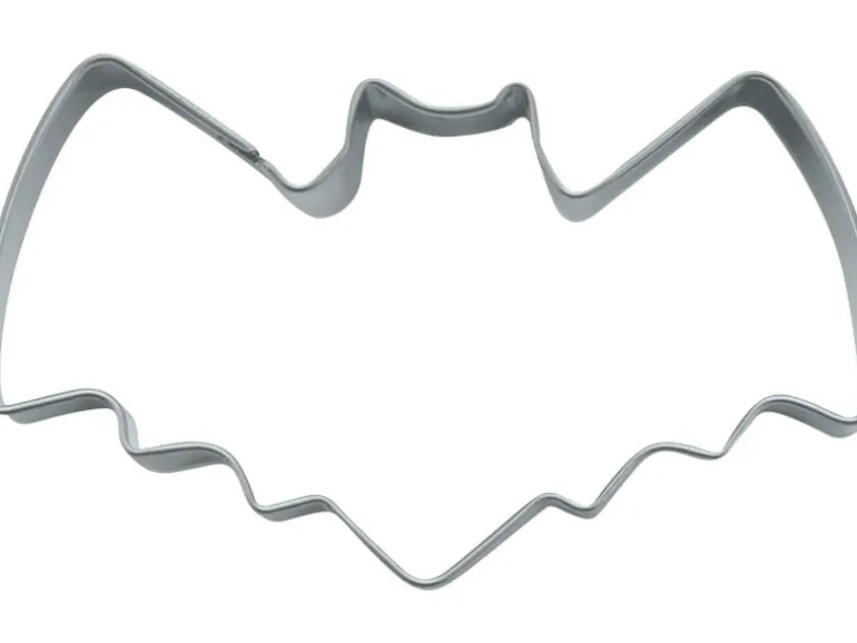 Städter Präge-Ausstecher Fledermaus 8 cm, Silber