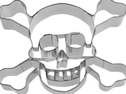 Städter Präge-Ausstecher Totenkopf 9.5 cm, Silber