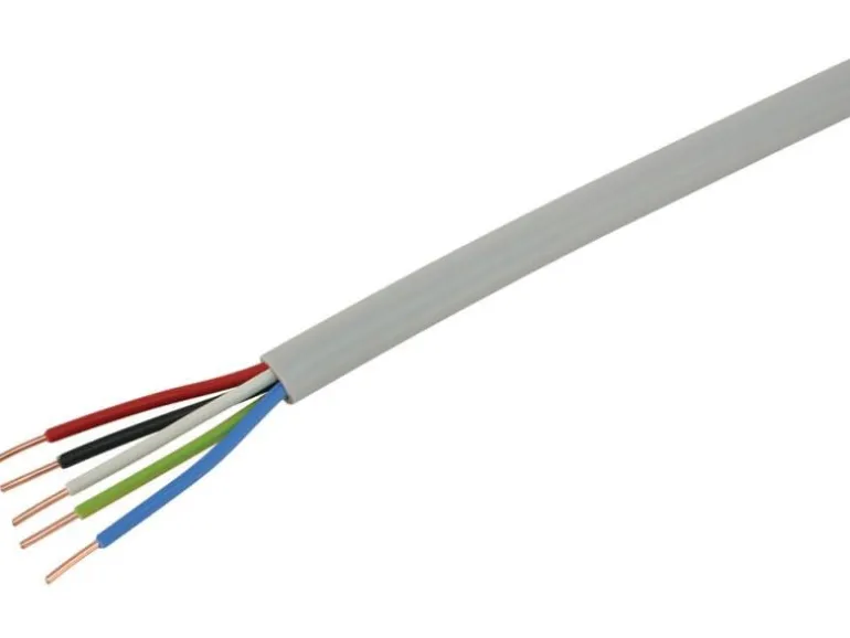 STEFFEN Installationskabel TT 5x 1.5 mm2 25 m Grau