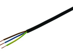STEFFEN Installationskabel TD 3 x 0.75 mm2 Schwarz