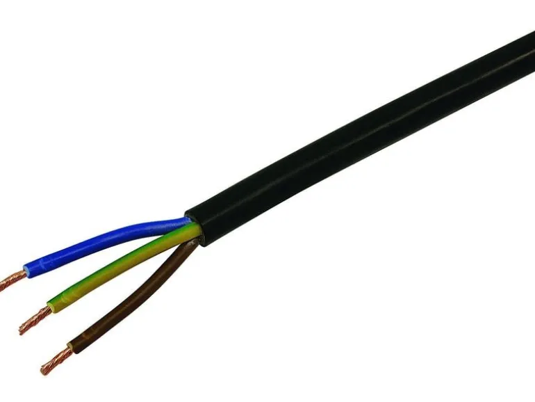 STEFFEN Installationskabel TD 3 x 1.5 mm², 100 m Schwarz
