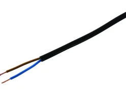 STEFFEN Installationskabel TD 2 x 1.0 mm², 100 m Schwarz