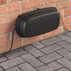 STEFFEN Kabelbox D-LINE 360 x 195 x 115 mm, IP54, Schwarz