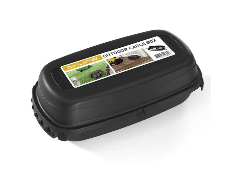 STEFFEN Kabelbox D-LINE 360 x 195 x 115 mm, IP54, Schwarz