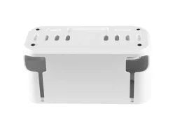 STEFFEN Kabelbox 5xT13 mit Schalter, Weiss
