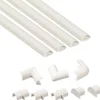 STEFFEN Kabelkanal D-Line 20 x 10 mm, 1 m, Weiss