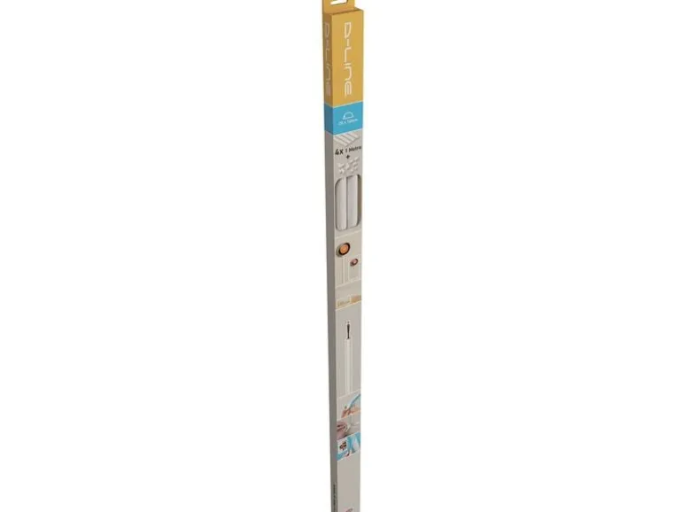 STEFFEN Kabelkanal D-Line 20 x 10 mm, 1 m, Weiss