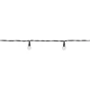 STEFFEN Lichterkette Gardenline 1000 cm, Weiss/Schwarz