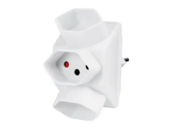 STEFFEN Mehrfachadapter 3x T13, Weiss
