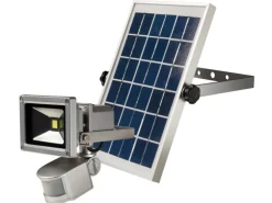 STEFFEN Strahler SOLAR 10W mit Bewegungsmelder und Panel