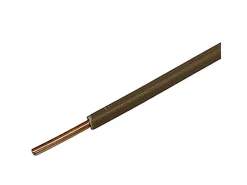 STEFFEN T-Draht 2.5 mm², 50 m Braun