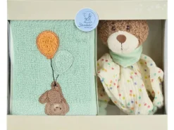 Sterntaler Geschenkset Bär Bo Mintgrün