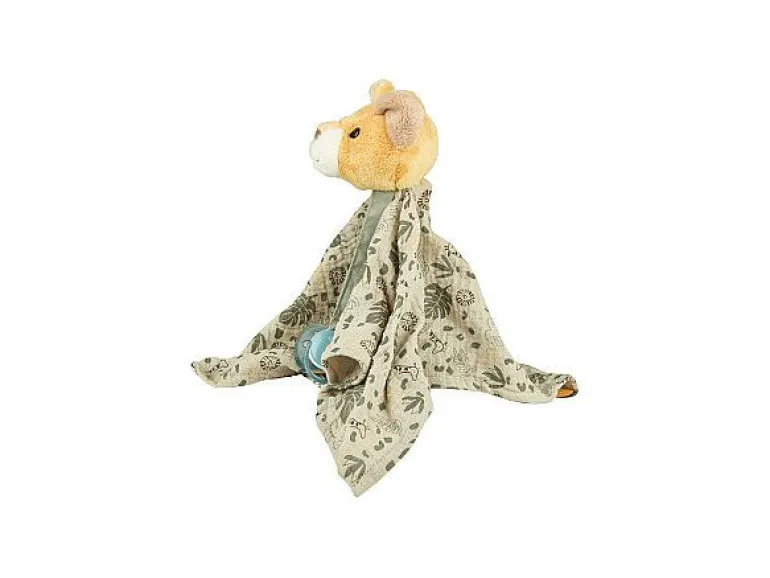 Sterntaler Geschenkset Löwe Leo Schmusetuch mit Schnullerband