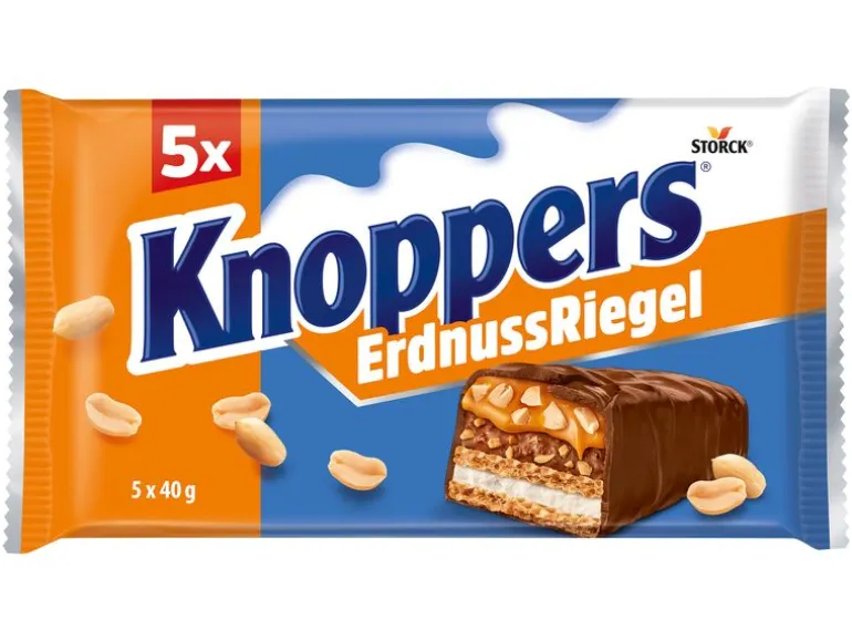 Storck Riegel Knoppers Erdnuss 5 x 40 g