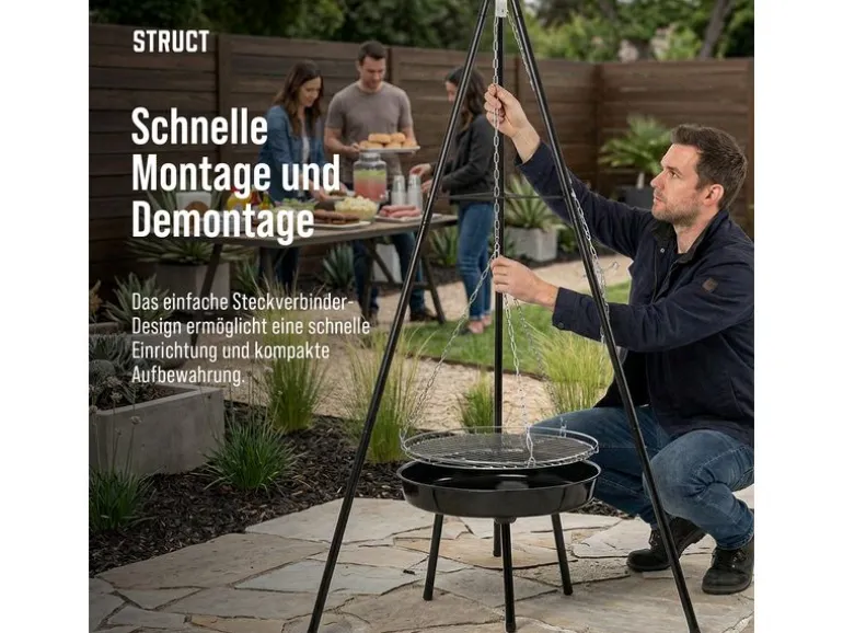STRUCT Dreibein mit Feuerschale