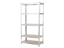 STRUCT Schwerlastregal B120 mit 5 Tablaren