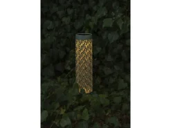 STT Laterne Solar Antic Pillar Verdoso Grün