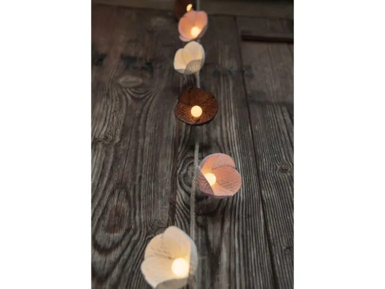 STT Lichterkette Flower Mehrfarbig