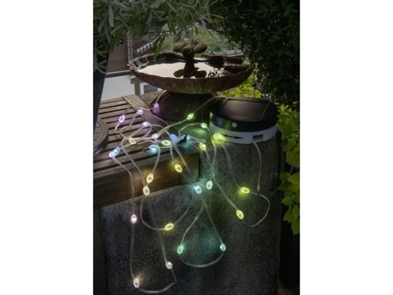 STT Lichterkette Solar Motion Light Multi 500, Grün