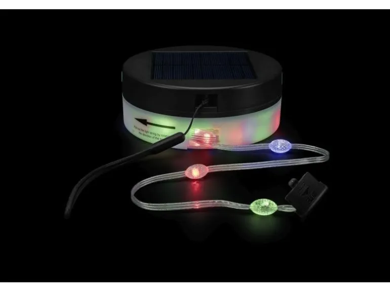 STT Lichterkette Solar Motion Light Multi 500, Grün