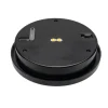 STT Solarpanel USB Ersatz, Rund, Schwarz