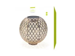 STT Windlicht Solar Antic Ball Emilia, Ø 40 cm, Marineblau