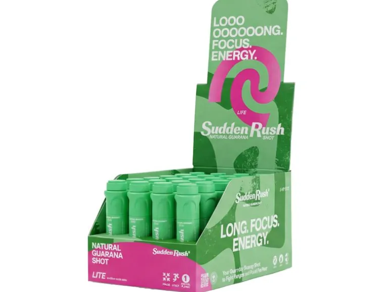 SuddenRush Shot Bio Guarana Natural Energy 24 x 1000 mg