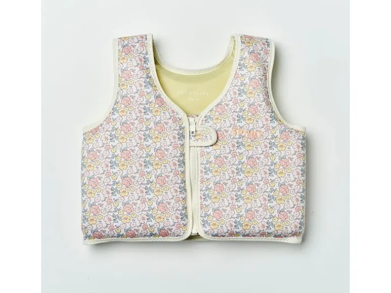 Sunnylife Float Vest 3-6 Into the Garden Ditsy Floral