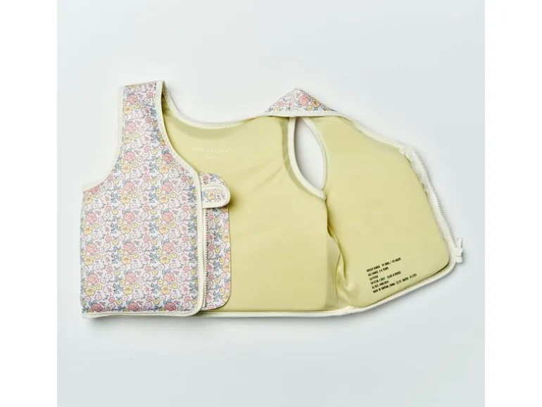 Sunnylife Float Vest 3-6 Into the Garden Ditsy Floral