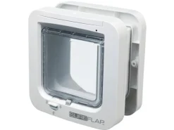 SureFlap Freilauftür mit Mikrochip-Erkennung weiss