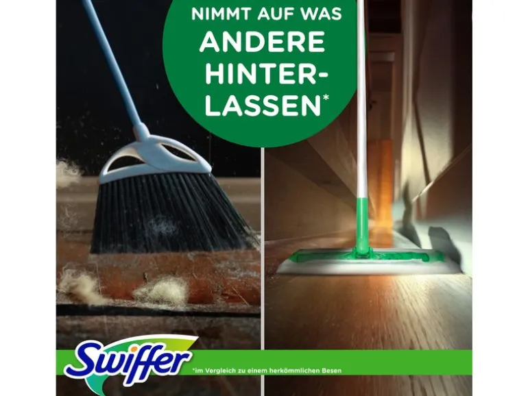 Swiffer Reinigungspad Bodenwischer Dry Nachfülltücher 72 Stück