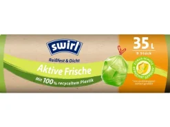 Swirl Müllbeutel Müllbeutel Aktive Frische 35 Liter 35 l, 9 Stück