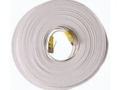 Swisscom Patchkabel RJ-45 - RJ-45, Cat 6A, UTP, 15 m, Weiss