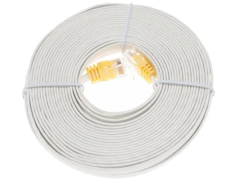 Swisscom Patchkabel RJ-45 - RJ-45, Cat 6, UTP, 10 m, Weiss