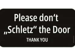 Swissmeme Scherzartikel Sticker: Schletz