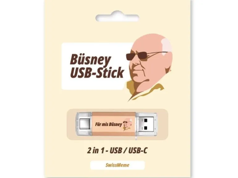 Swissmeme USB-Stick Büsney, 16 GB