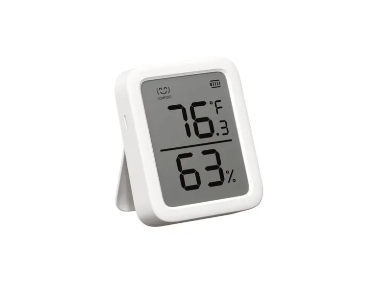 SwitchBot Smartes Innen-Thermometer, Weiss, Bluetooth
