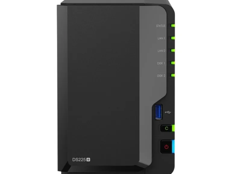 Synology NAS DiskStation DS225+ 2-bay 2x 4 TB HDD Synology Plus