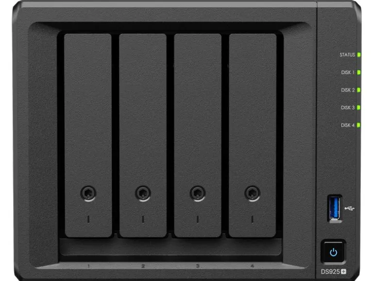 Synology NAS Diskstation DS925+ 4-bay Synology Plus HDD 48 TB