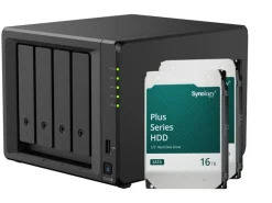 Synology NAS Diskstation DS925+ 4-bay Synology Plus HDD 32 TB