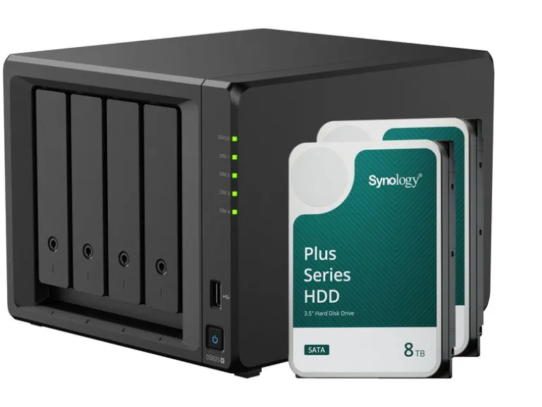 Synology NAS Diskstation DS925+ 4-bay Synology Plus HDD 16 TB