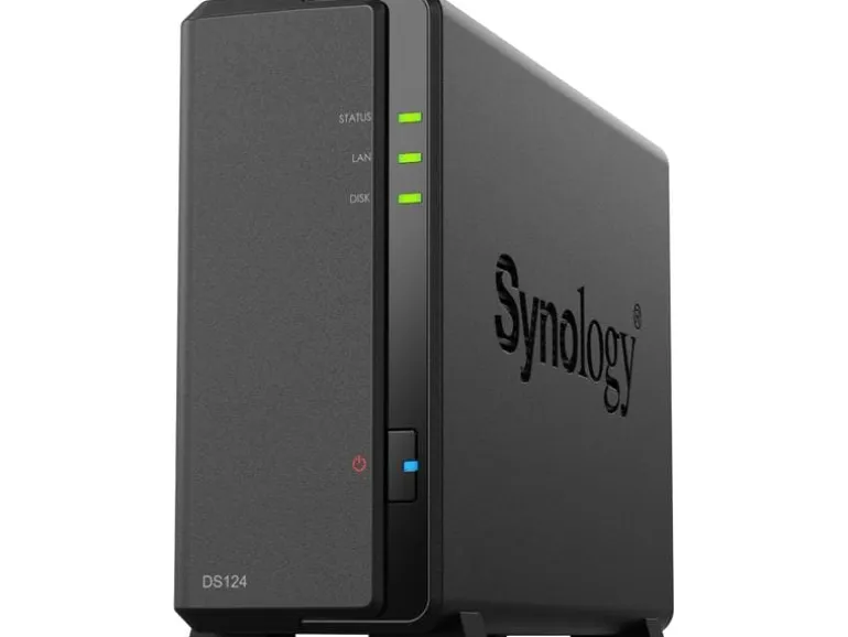 Synology NAS DiskStation DS124 1-bay WD Red Plus 4 TB